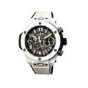 Hublot 441.HX.1171.RX Big Bang Unico White Ceramic With White Rubber Watch