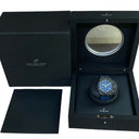 Hublot Classic Fusion Chronograph 541.CM.7170.RX Ceramic With Blue Rubber Watch Blue Index Dial