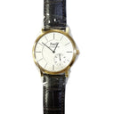 Piaget Altiplano 43mm G0A35131 Rose Gold with Brown Leather Watch Silver Dial