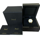 Piaget Altiplano G0A38131 Rose Gold with Brown Leather Watch Silver Dial 2018