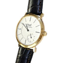 Piaget Altiplano G0A38131 Rose Gold with Brown Leather Watch Silver Dial 2018