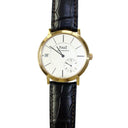 Piaget Altiplano G0A38131 Rose Gold with Brown Leather Watch Silver Dial 2018