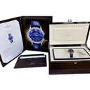 Patek Philippe Perpetual Calendar 5207G-001 White Gold With Blue Leather Watch Blue Dial 2020