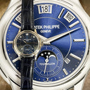 Patek Philippe Perpetual Calendar 5207G-001 White Gold With Blue Leather Watch Blue Dial 2020