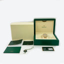 Rolex Cosmograph Daytona 40mm Oyster 116568BR Yellow Gold Watch Black MOP Diamond Dial 2012