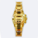 Rolex Cosmograph Daytona 40mm Oyster 116568BR Yellow Gold Watch Black MOP Diamond Dial 2012