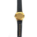 Rolex Cellini 4083 Yellow Gold With Black Leather Watch Champagne Dial
