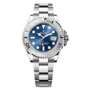 Rolex Yacht-Master 40mm Oyster 126622 Stainless Steel & Platinum Watch Blue Dial